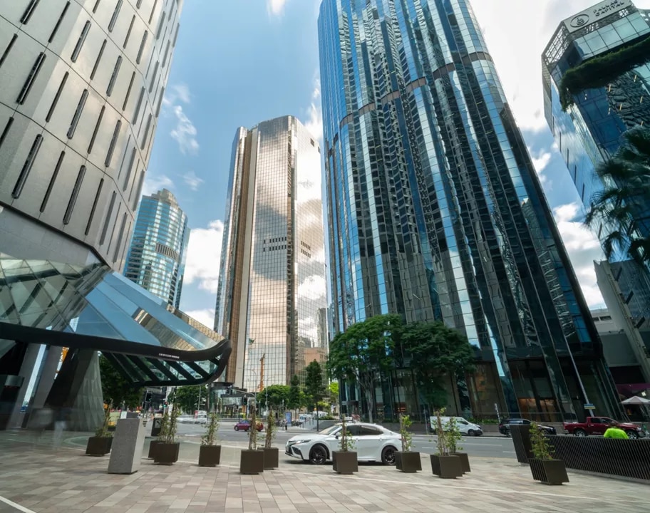 A grade building of Servcorp 10 Eagle Street, Brisbane